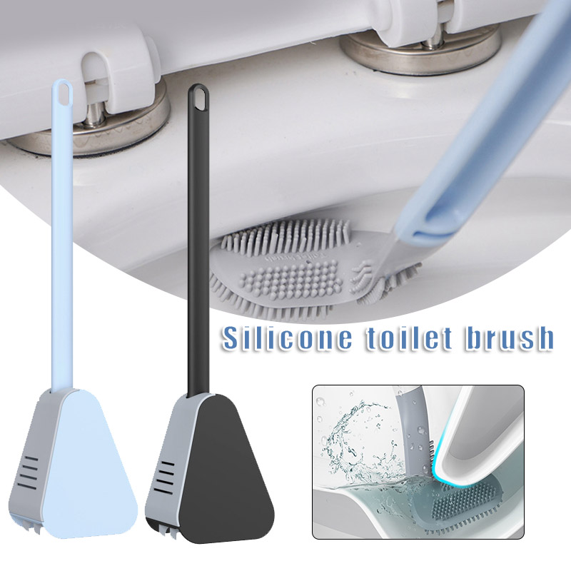 Toilet Brush Holder - Golf Long Handled Silicone Toilet Brushes