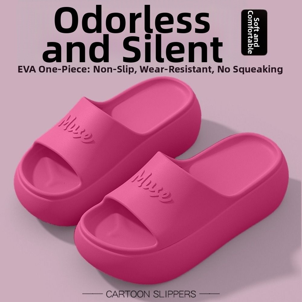 Home Bathroom Wear - Non-slip Thick Sole Slippers Summer Style