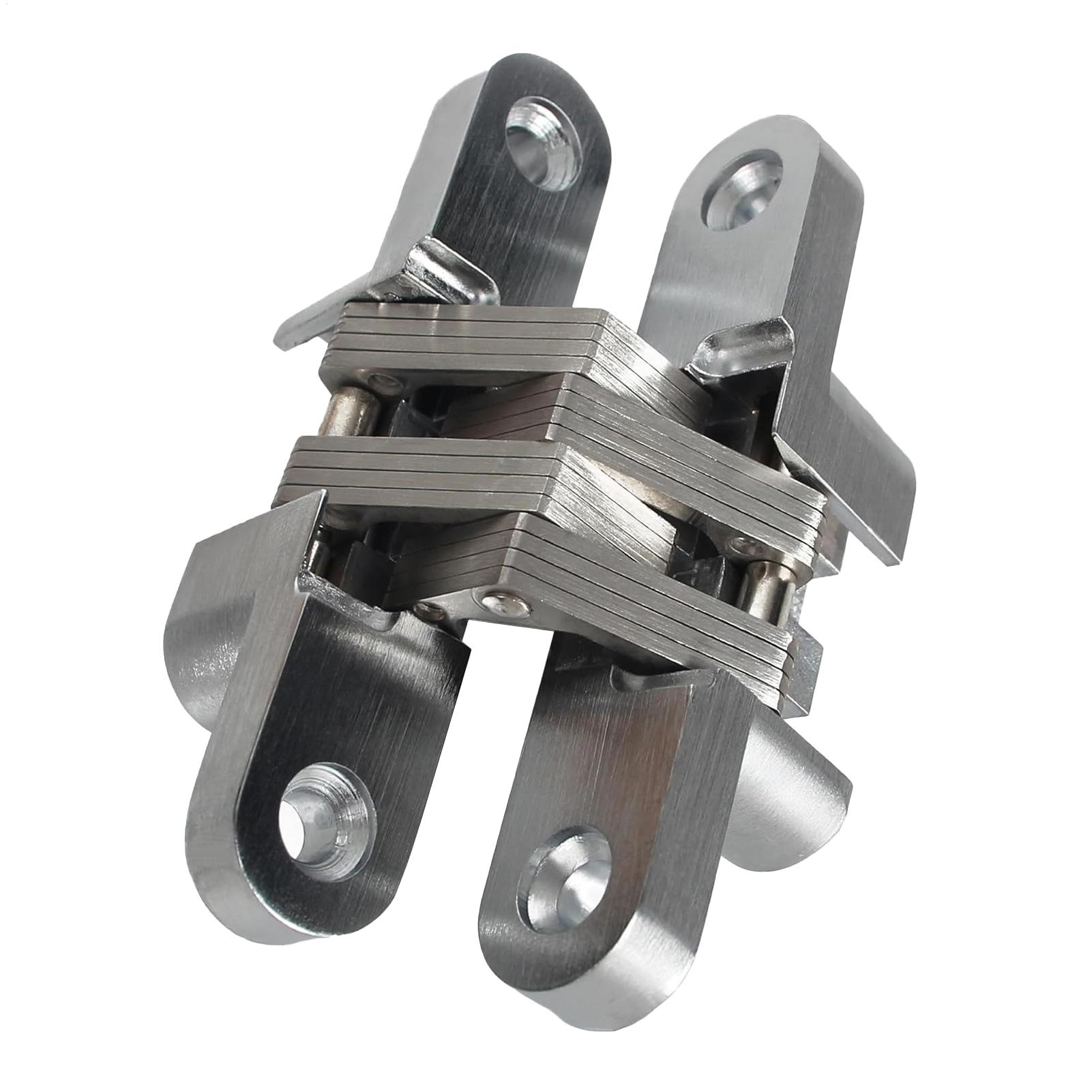 Home Bathroom Hardware - Invisible Door Hinges 180 Degree Heavy