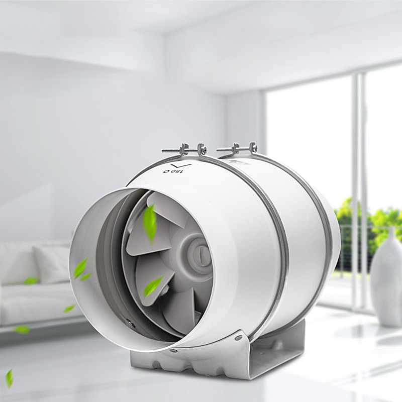 2026 6'' Inline Duct Fan Air V - Home Bathroom Vent Fans review and price