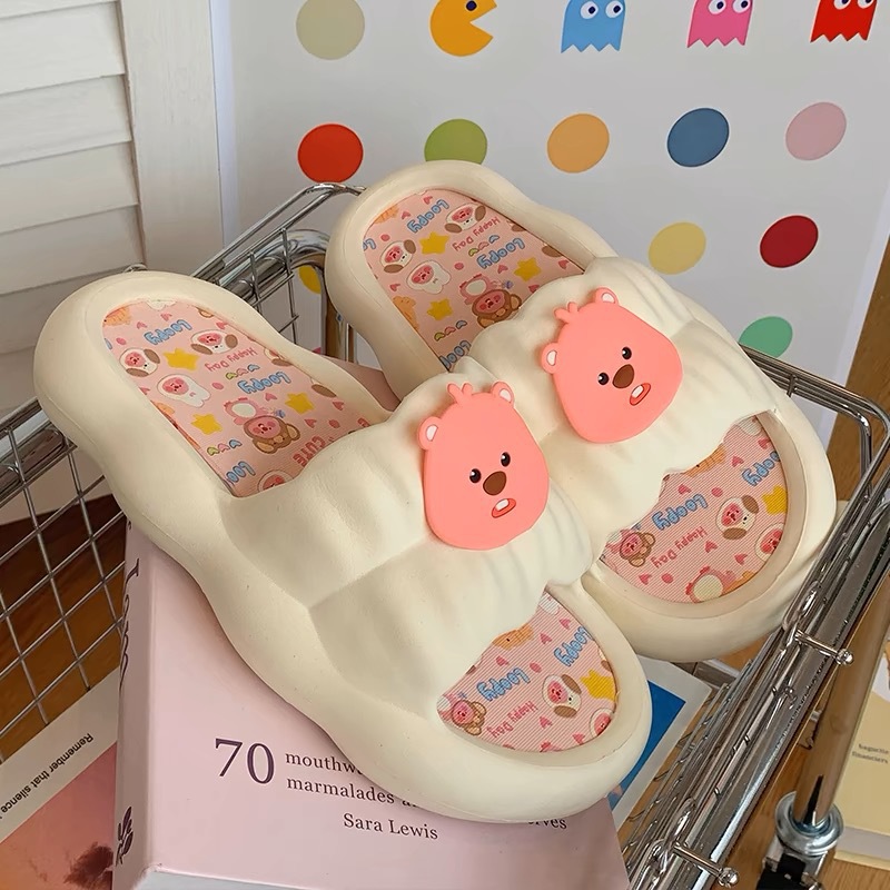 Cute beaver slippers female su - Home Bathroom Wear review and price