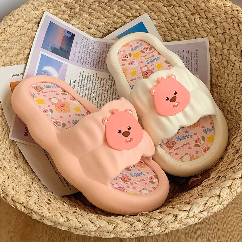 Cute beaver slippers female su - Home Bathroom Wear review and price