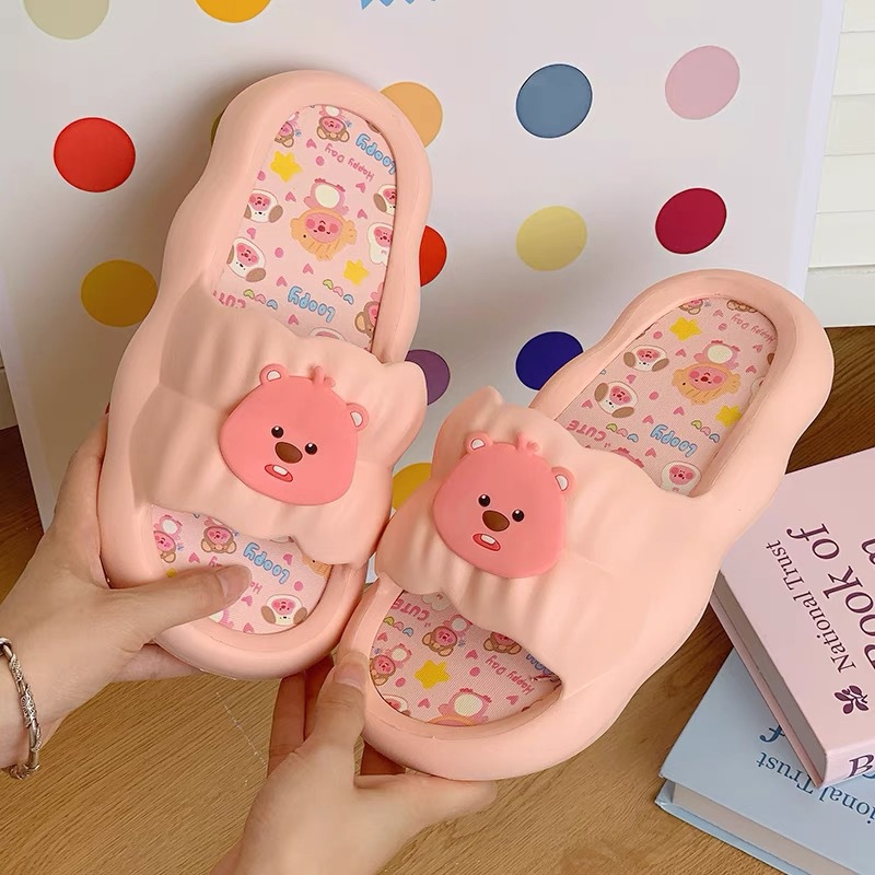 Cute beaver slippers female su - Home Bathroom Wear review and price