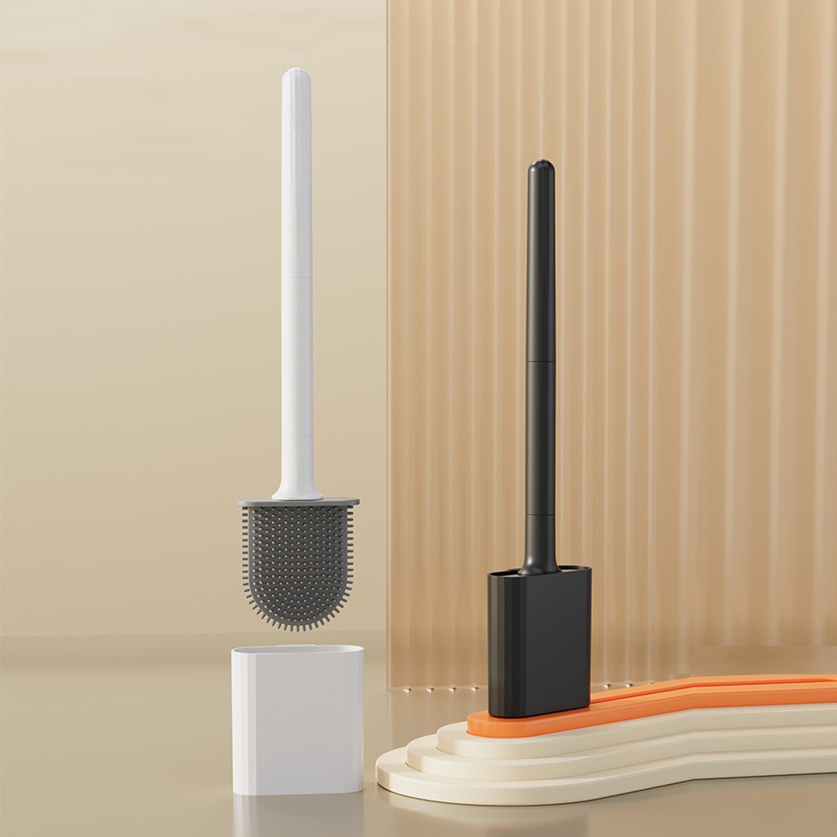 1 mini Silicone Toilet Brush S - Toilet Brush Holder review and price