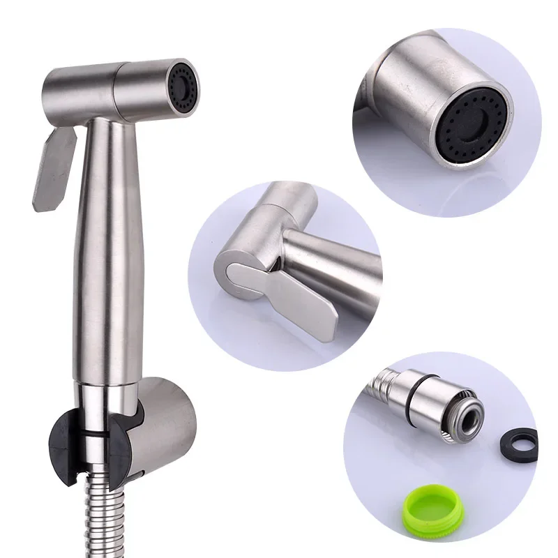 Toilet Bidet Faucet Black Hand - Home Bathroom Cleaning Kit review and price