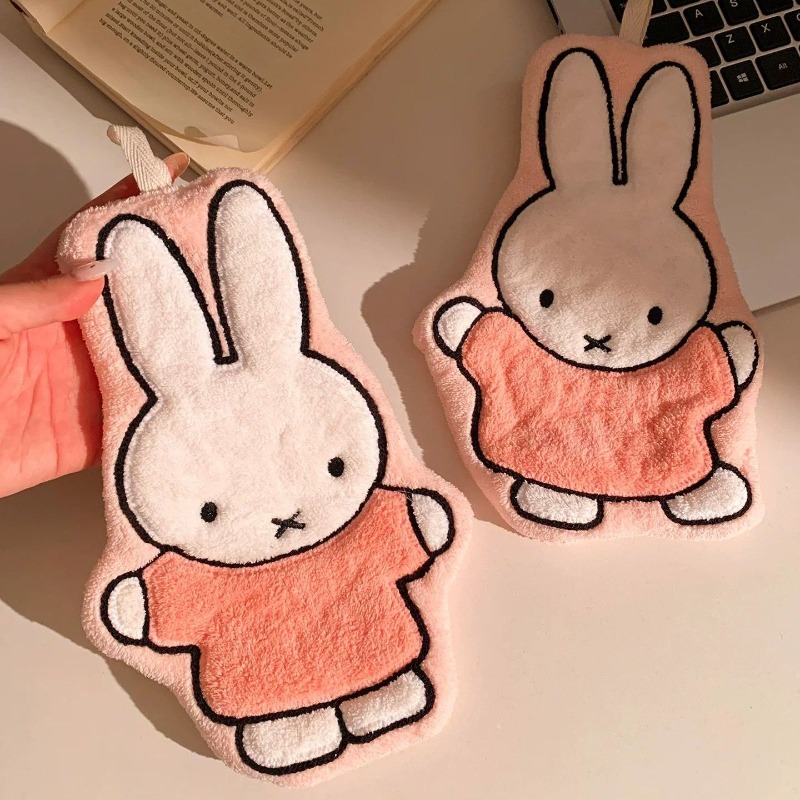 Miffy Rabbit Hand Towel Cute F - Home Goods Bathroom Sets review and price