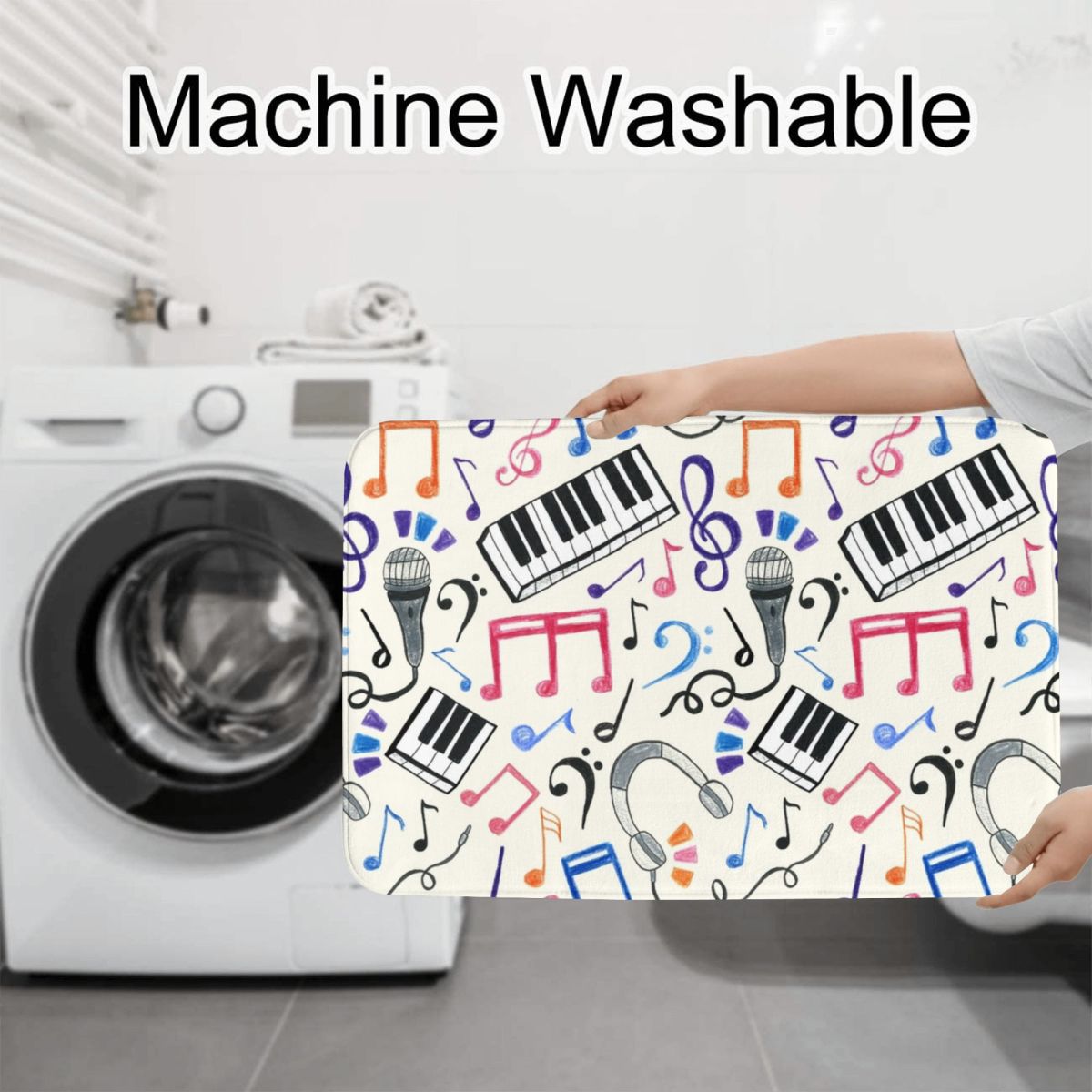 Good Beats - Music Notes & Sym - Home Goods Bathroom Sets review and price