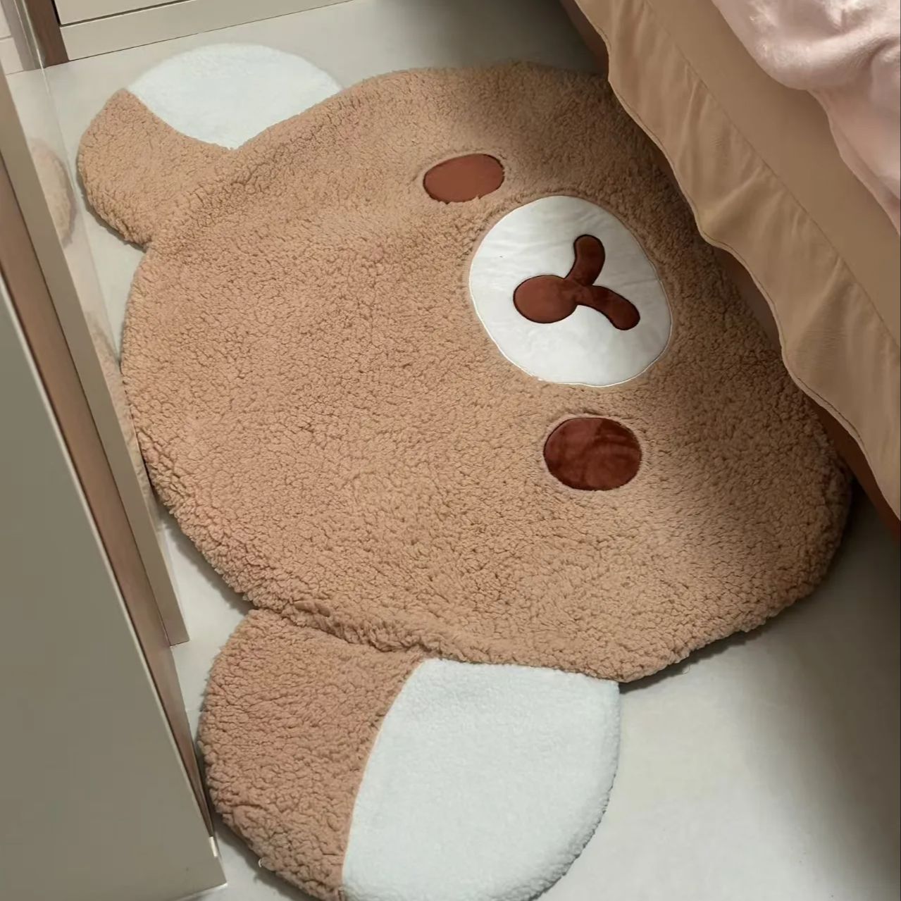 Cartoon Rilakkumas Plush Rug K - Home Bathroom Floor Mats review and price
