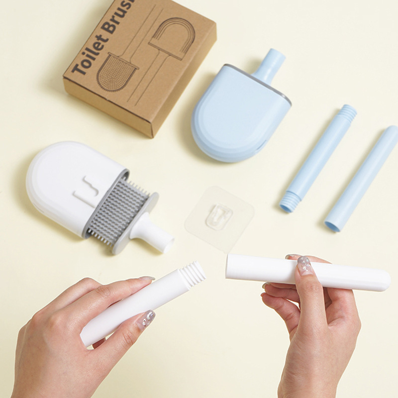 Mini Silicone Toilet Brush wit - Toilet Brush Holder review and price