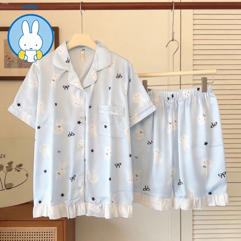 Kawaii Miffy Summer Ice Silk P - Home Goods Bathroom Sets review and price
