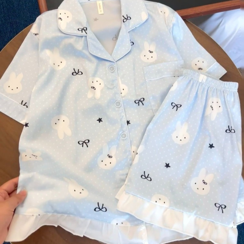 Kawaii Miffy Summer Ice Silk P - Home Goods Bathroom Sets review and price
