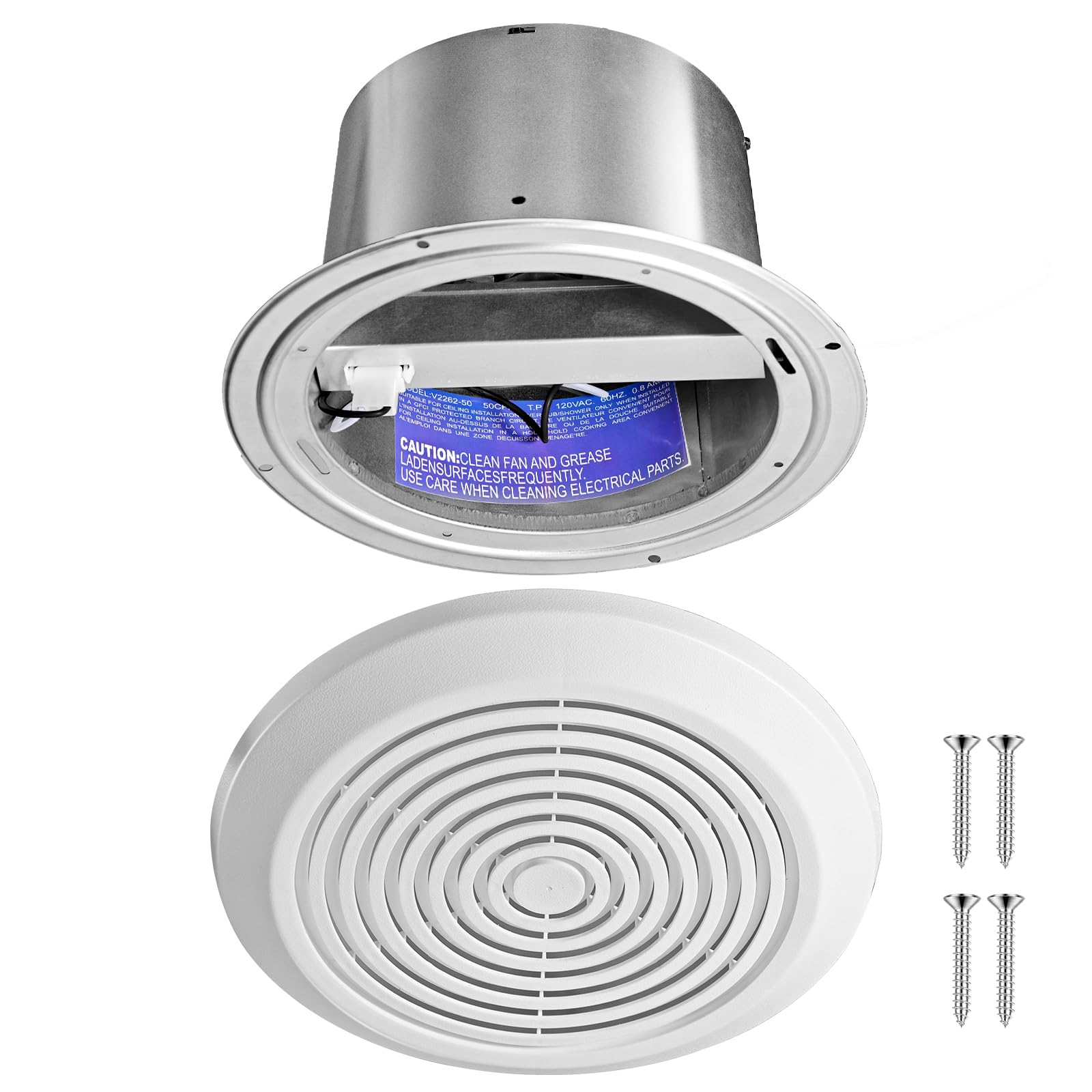 V2262-50 7 Inch Bathroom Exhau - Home Bathroom Vent Fans review and price
