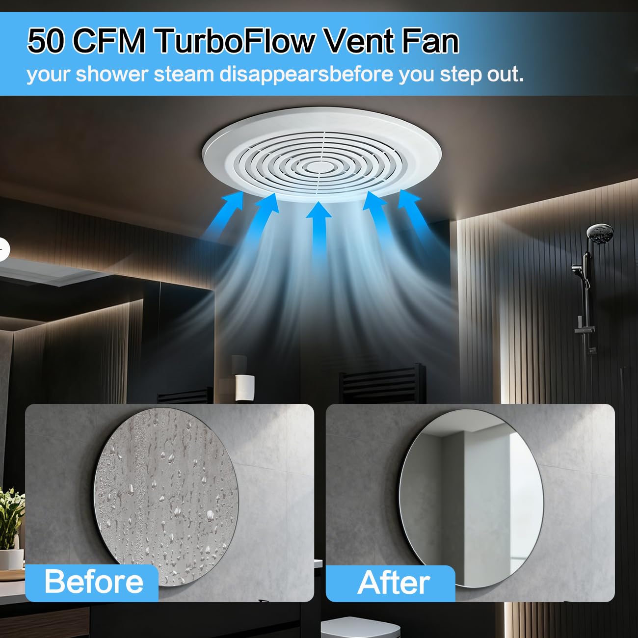 V2262-50 7 Inch Bathroom Exhau - Home Bathroom Vent Fans review and price