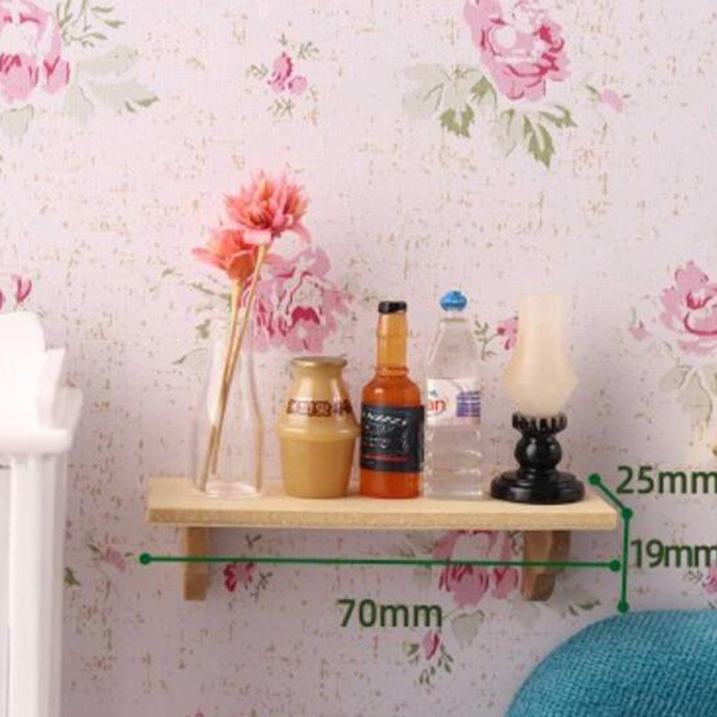 1pcs 1:12 Dollhouse Wood Wall  - Home Bathroom Model review and price