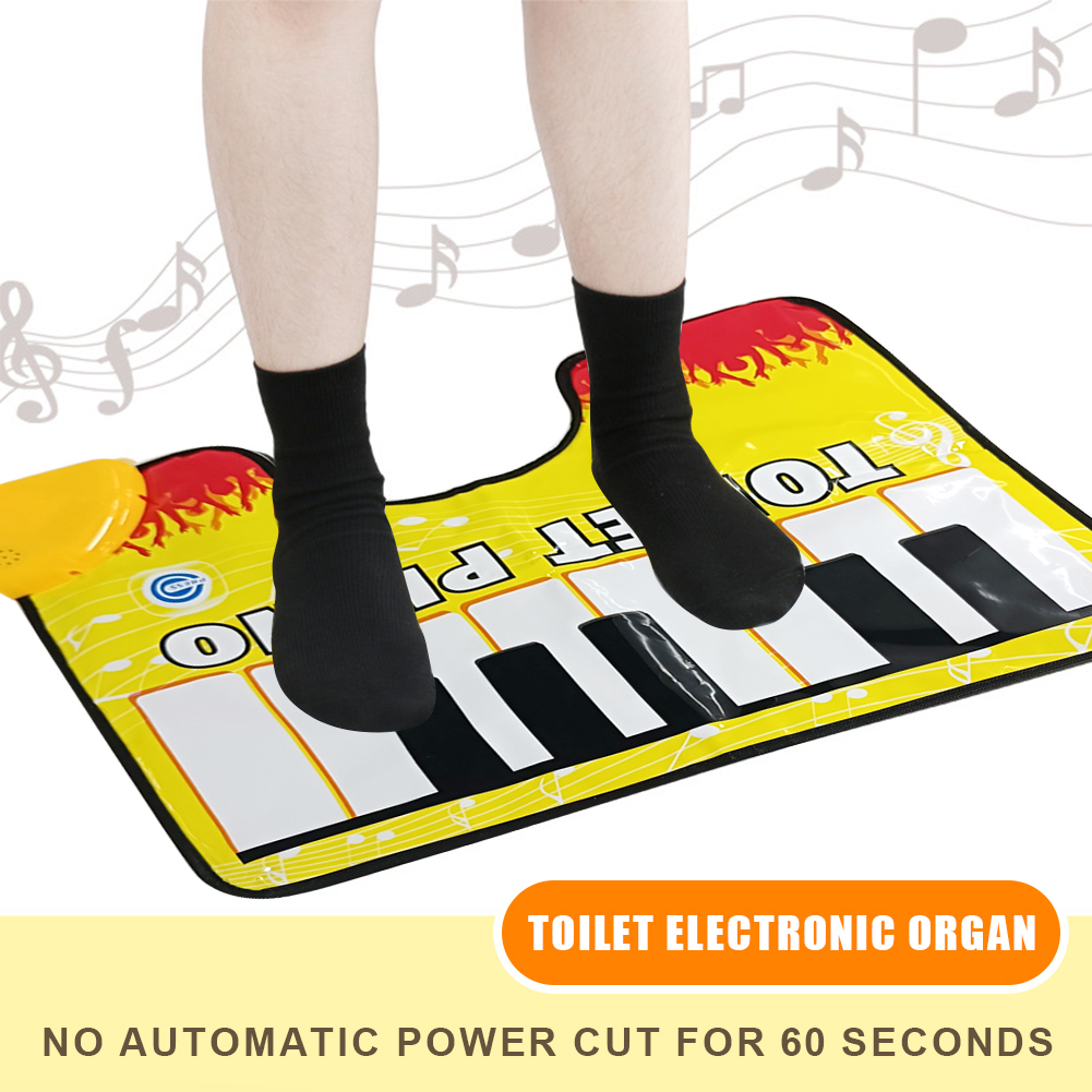 Toilet Piano Mat Novelty Potty - Home Bathroom Floor Mats review and price