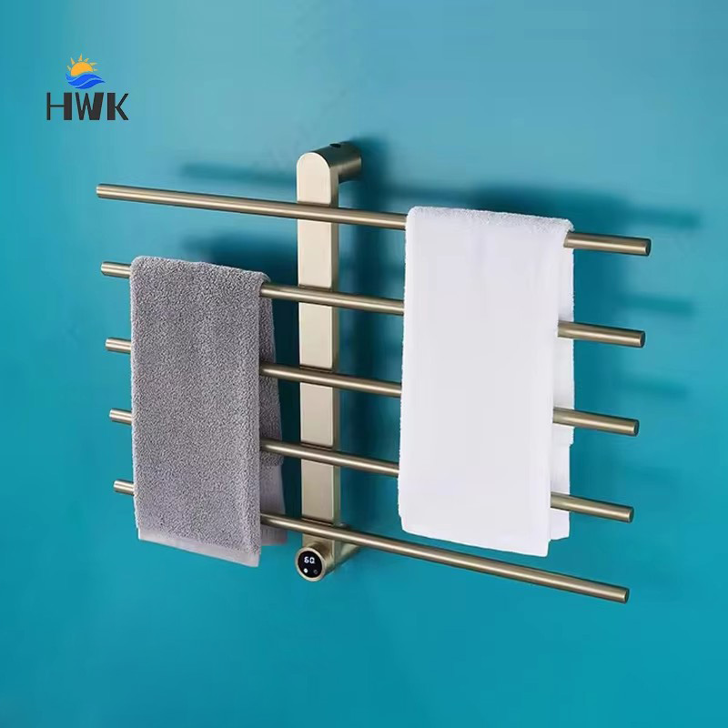 Bathroom Equipment Brushed Gol - Towel Warmer Electric review and price