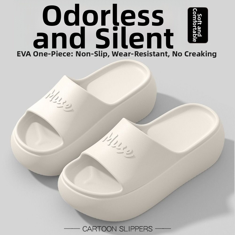 Non-slip Thick Sole Slippers S - Home Bathroom Wear review and price