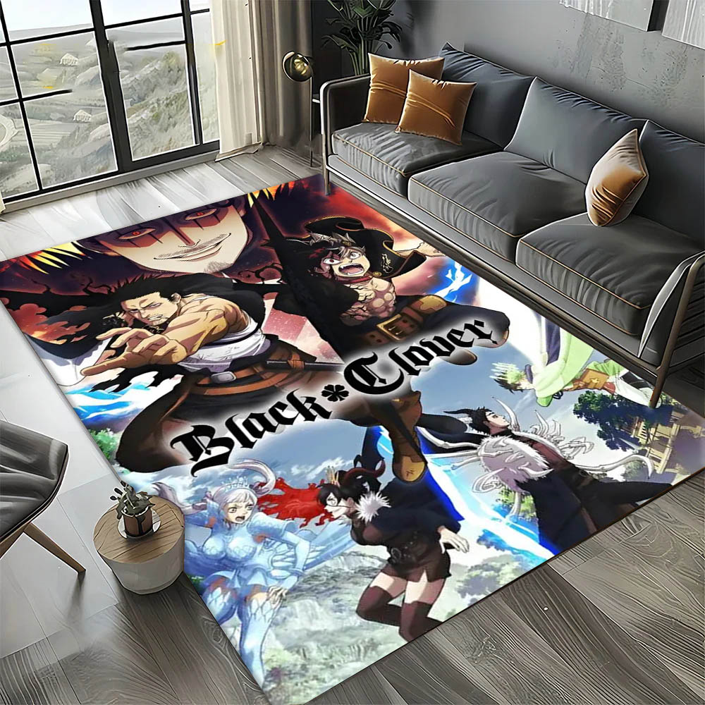 Cartoon Anime B-Black H-Hot Cl - Home Bathroom Floor Mats review and price