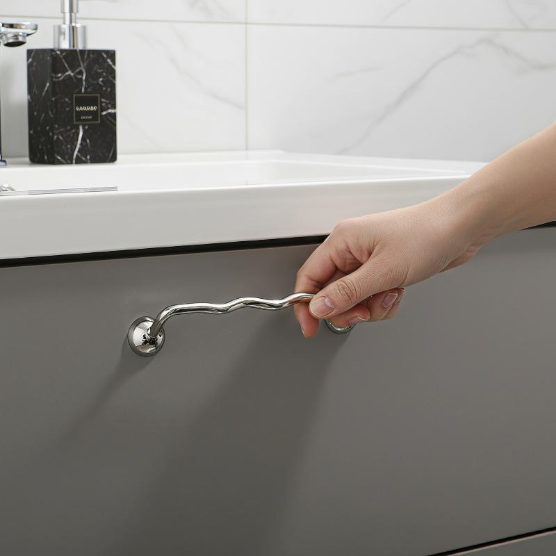 Rust Resistant Sleek Wavy Cabi - Home Bathroom Remodel review and price