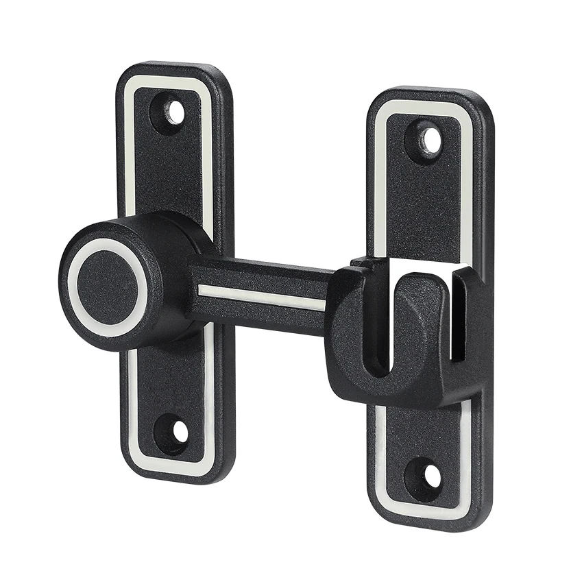 Black Luminous Barn Door Latch - Home Bathroom Hardware review and price