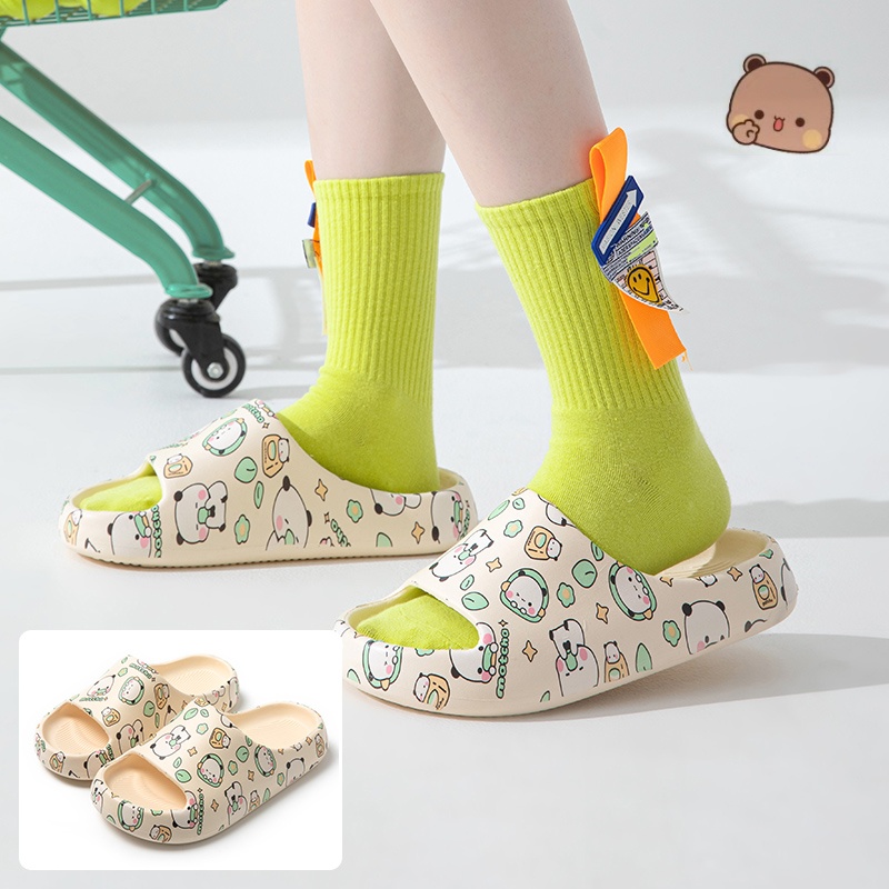 Kawaii Bubu Dudu Bear Slippers - Home Bathroom Model review and price