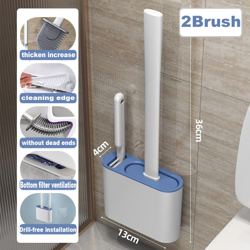 Wall Hanging Toilet Brush with - Toilet Brush Holder review and price