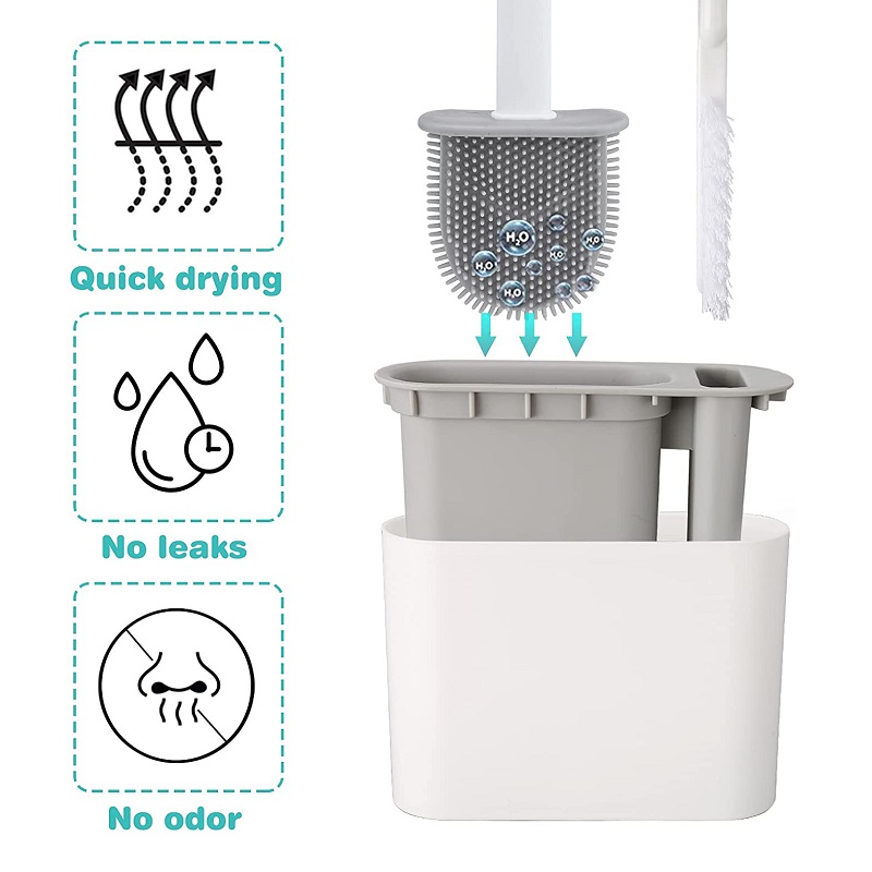 Wall Hanging Toilet Brush with - Toilet Brush Holder review and price