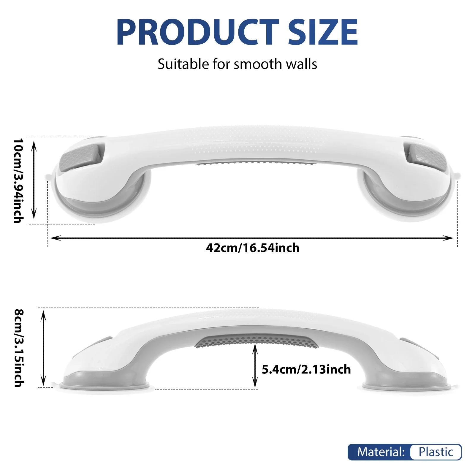 2Pcs Shower Grab Bar Nonslip S - Home Bathroom Grab Bar review and price