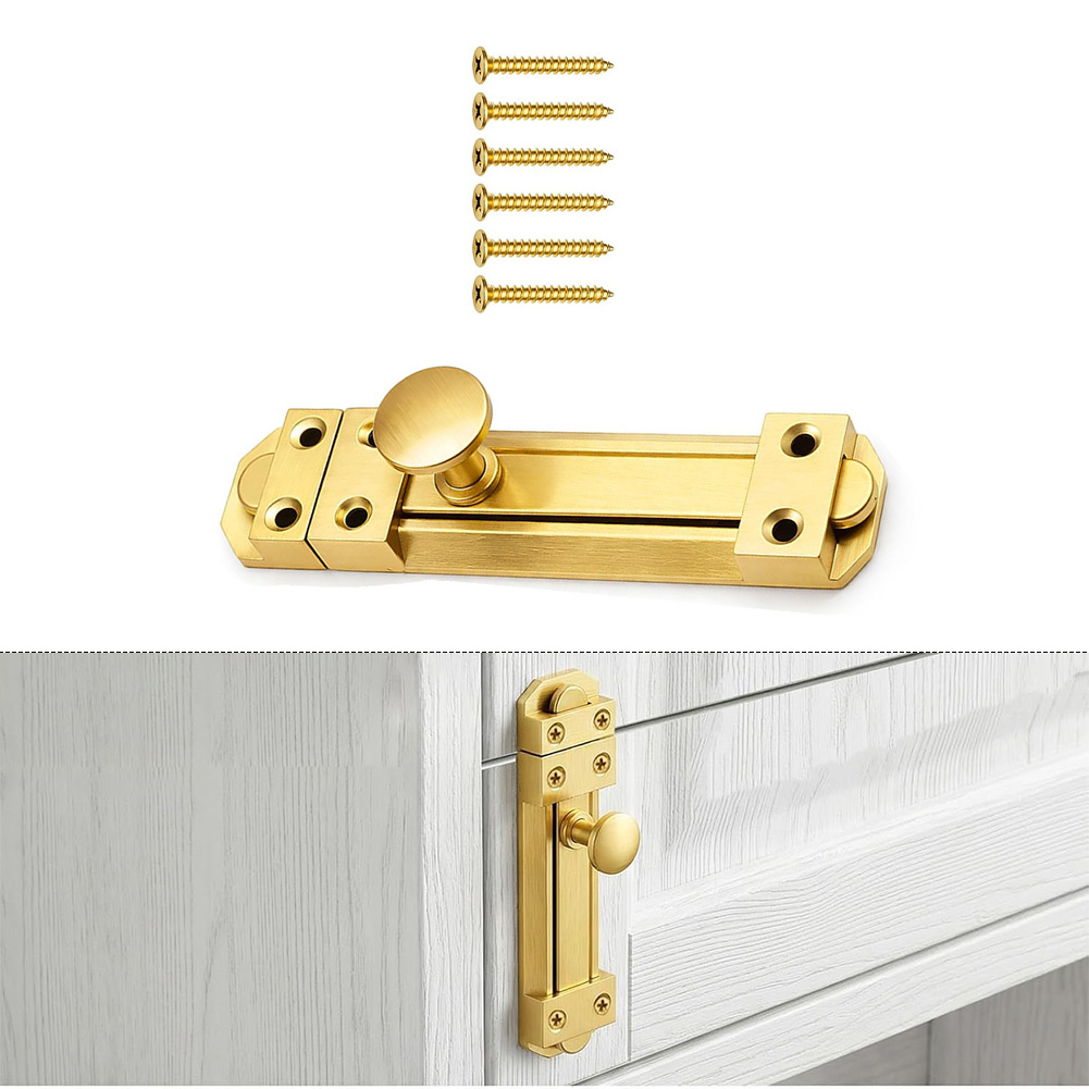5 Inch Solid Brass Sliding Doo - Home Bathroom Hardware review and price
