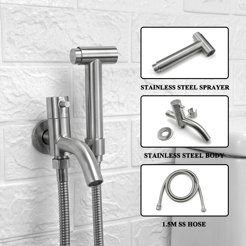 Stainless Steel Toilet Hand He - Home Bathroom Cleaning Kit review and price