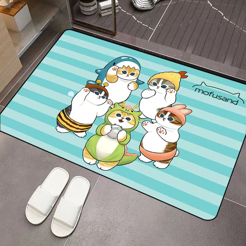 Mofusand Cartoon Diatom Mud Ab - Home Bathroom Model review and price