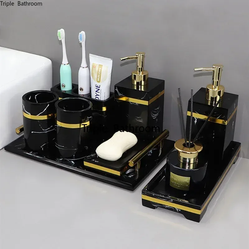 1pc Light Luxury Bathroom Toil - Zara Home Bathroom review and price