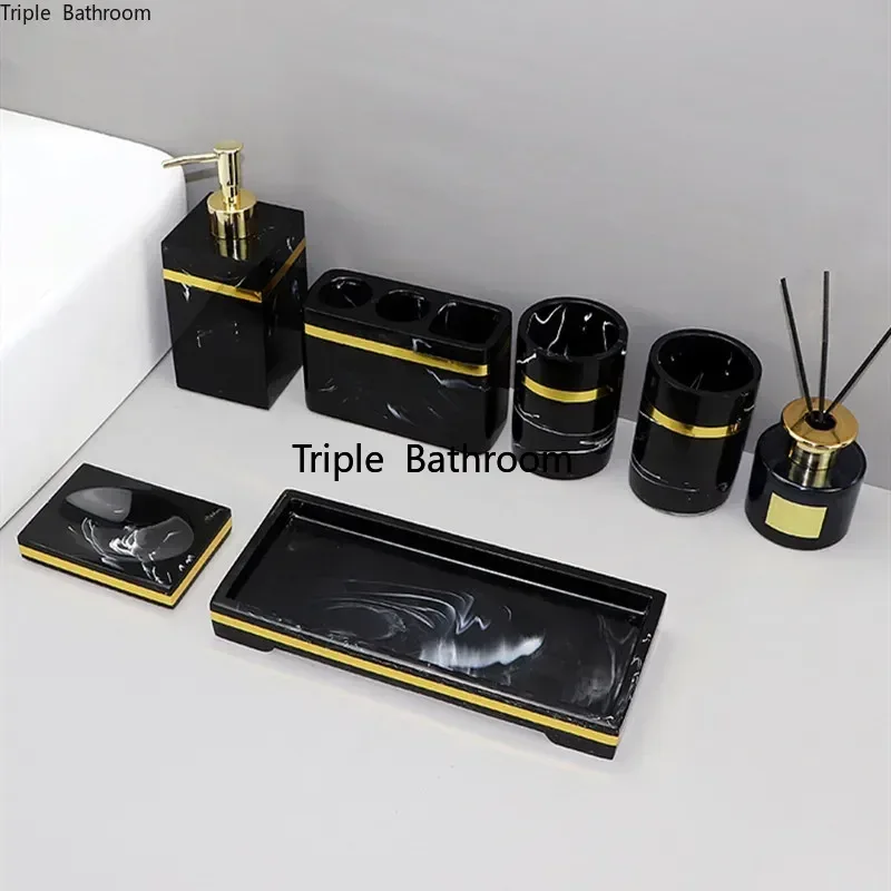 1pc Light Luxury Bathroom Toil - Zara Home Bathroom review and price
