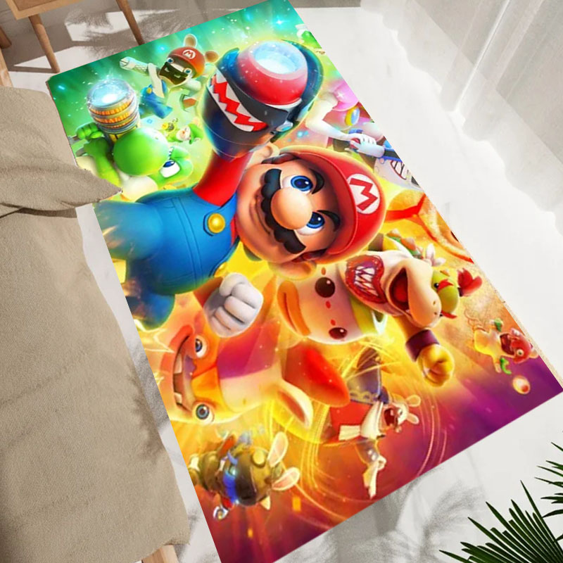 Cartoon S-Super M-Mario Bros G - Home Bathroom Floor Mats review and price