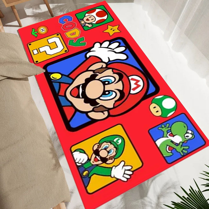 Cartoon S-Super M-Mario Bros G - Home Bathroom Floor Mats review and price