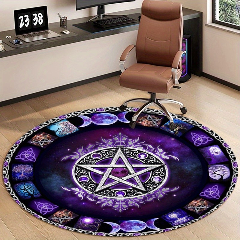 Round Blue Dragon Rug Fantasy  - Home Bathroom Trends review and price
