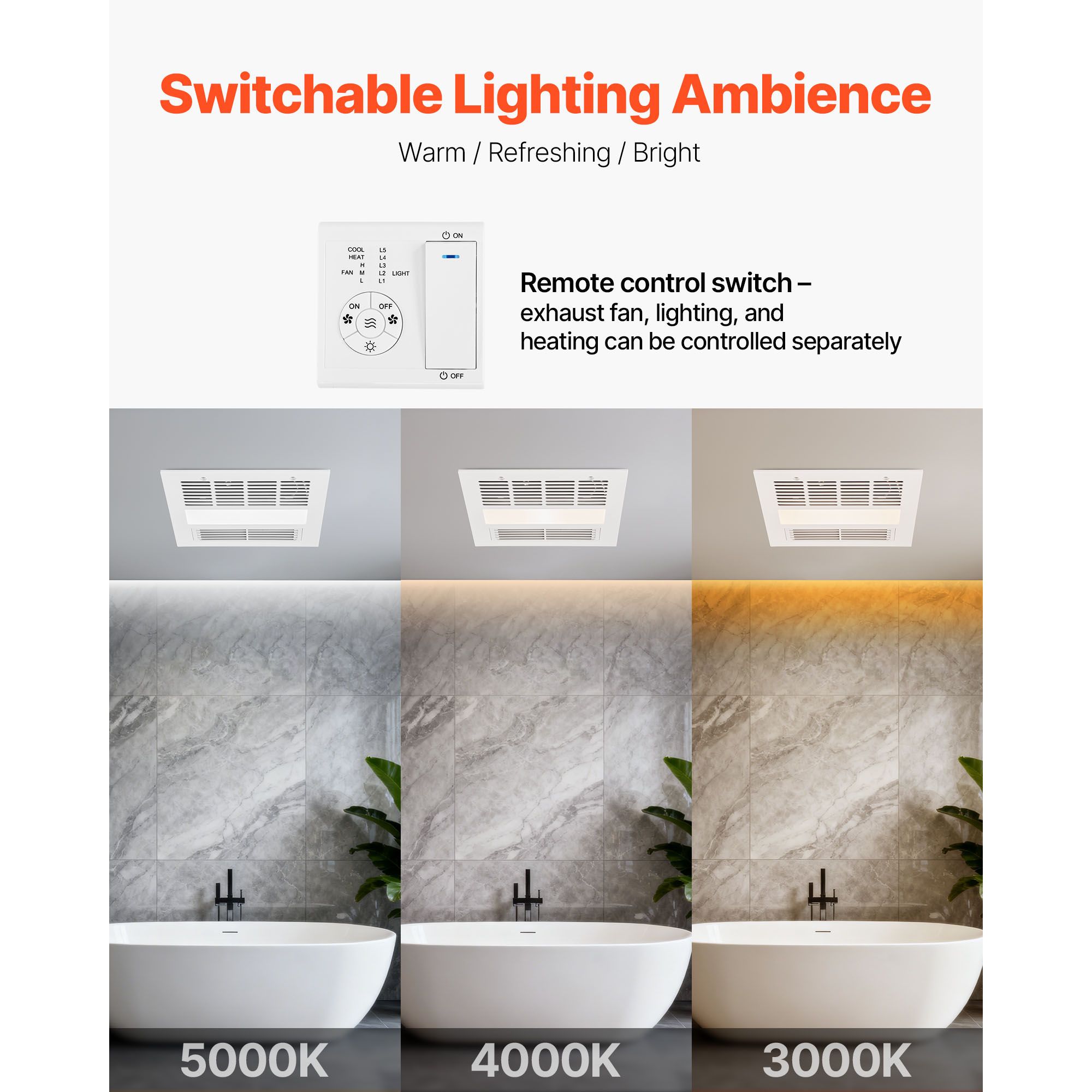 Bathroom Exhaust Fan with Ligh - Home Bathroom Vent Fans review and price