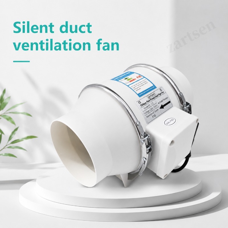 4/5/6 Inch Mixed Flow Inline F - Home Bathroom Vent Fans review and price