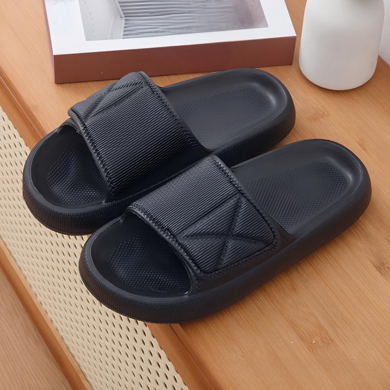Men's Thick-Soled Slip-On Slip - Home Bathroom Wear review and price