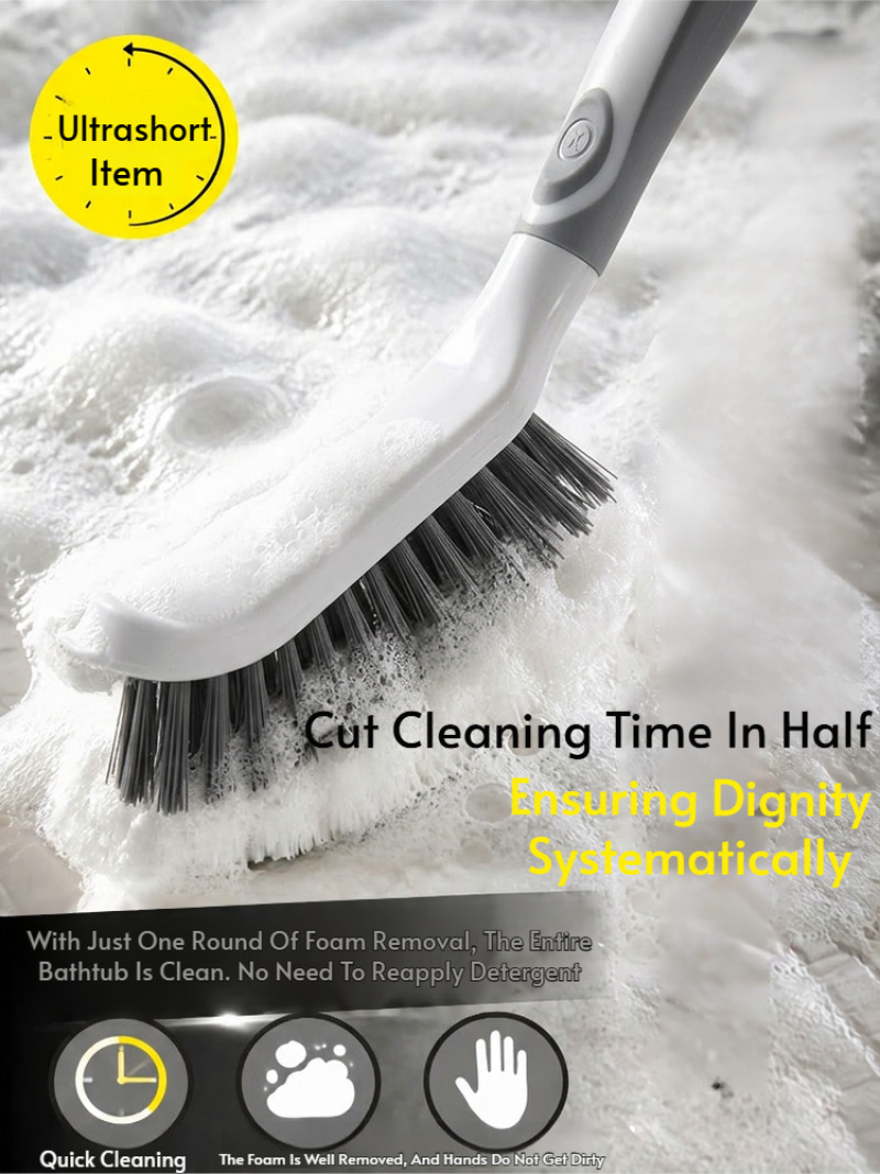 Scrub Brush Set with Hard Bris - Home Bathroom Cleaning Kit review and price